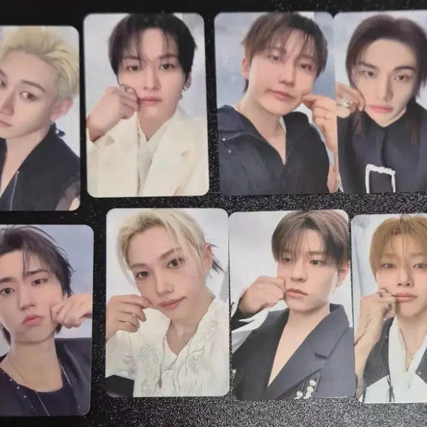 [BUNJANG] Stray Kids Run It Concert MD Lucky Draw Photocard Set / 스키즈 런잇 콘서트 엠디 구매 특전 포카 8장같이 미개봉