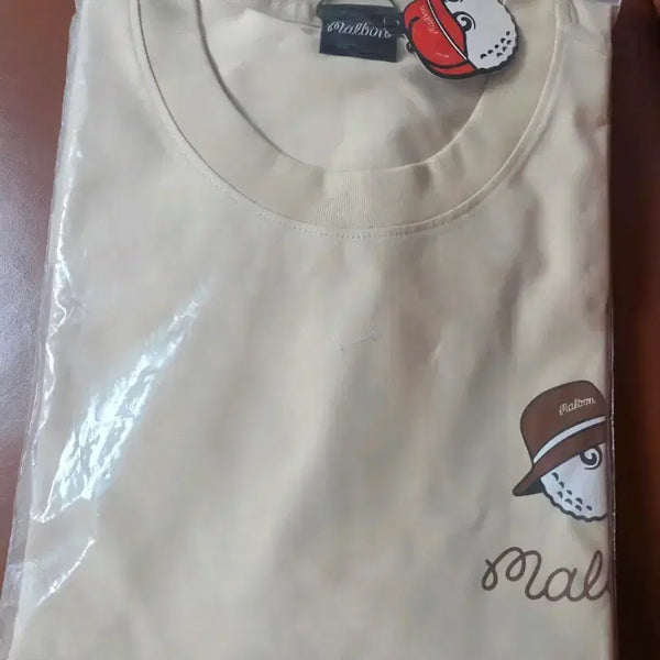 [BUNJANG] Malbon Golf T-Shirt Size 100 Beige / 말본티셔츠 새제품입니다 100사이즈