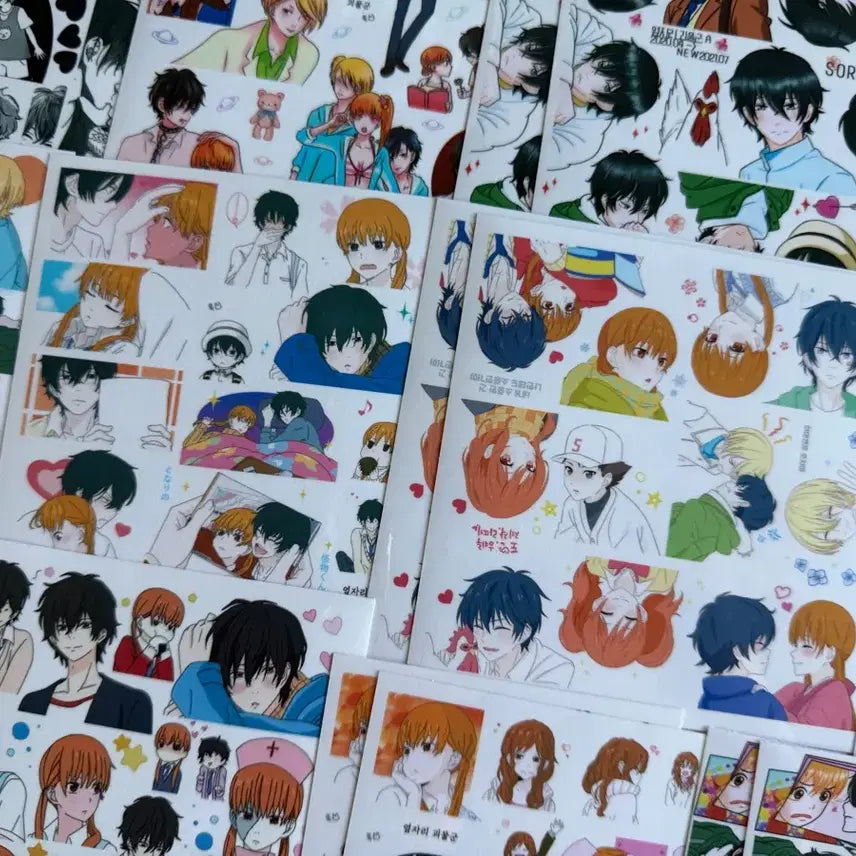 [BUNJANG] My Little Monster Anime Stickers Set (19 pcs) / 옆자리 괴물군 애니인스 19장 판매