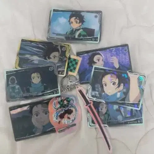 [BUNJANG] Demon Slayer Tanjiro Acrylic Keychain / 귀멸의 칼날 탄지로 키링