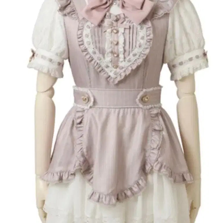 [BUNJANG] LIZLISA Heart Apron / 리즈리사 하트 에이프런