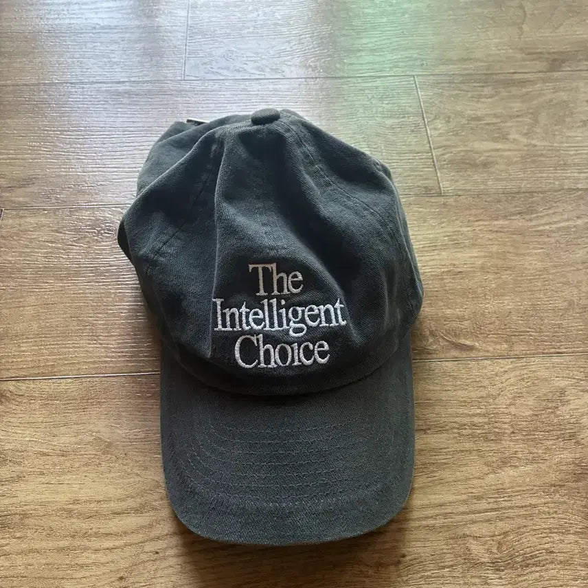 [BUNJANG] The Intelligent Choice Dark Grey Ball Cap / 더 인텔리전트 초이스 볼캡 다크 그레이