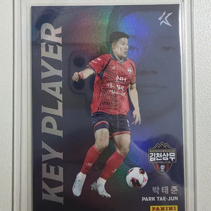 [BUNJANG] Panini 2026 K League Park Tae-jun K-Player Card / 2026 k리그 파니니 박태준 키플레이어 카드 판매 김천상무 광주fc