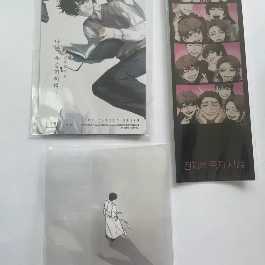[BUNJANG] Omniscient Reader's Viewpoint Speaker Fanart Kim Dokja Photocard Bundle Set / 전독시 공식 대만판 한국판 책갈피 먹님 김독자 포카