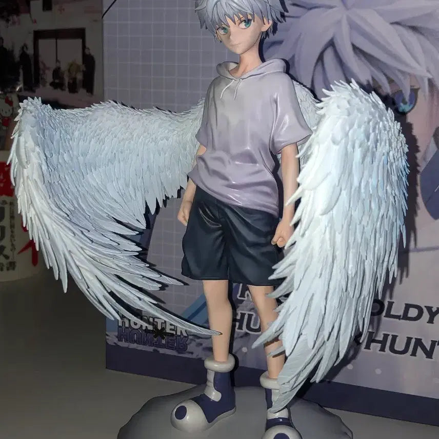[BUNJANG] Hunter x Hunter Killua Angel Resin Figure / 헌터헌터 Aurora 키르아 천사 레진 피규어