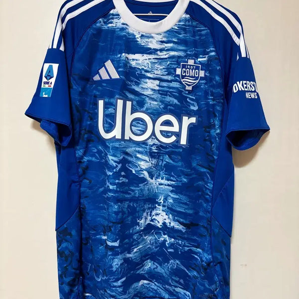 [BUNJANG] 25-26 Como 1907 Home Nico Replica Uniform L / 25-26 코모 1907 홈 니코 파스 유니폼 레플리카