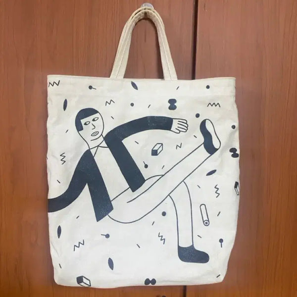 [BUNJANG] MAKR x ANDY REMENT Heavy Canvas Bag / [MAKR] 마크로 X 앤디리멘터 콜라보 헤비 캔버스 백