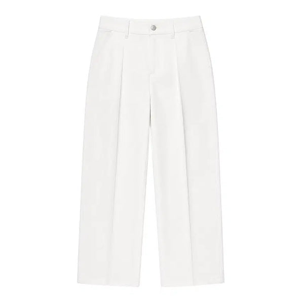 [BUNJANG] Women's Pintuck Wide Cotton Pants / 여성27/ 핀턱 와이드 코튼팬츠 5-104