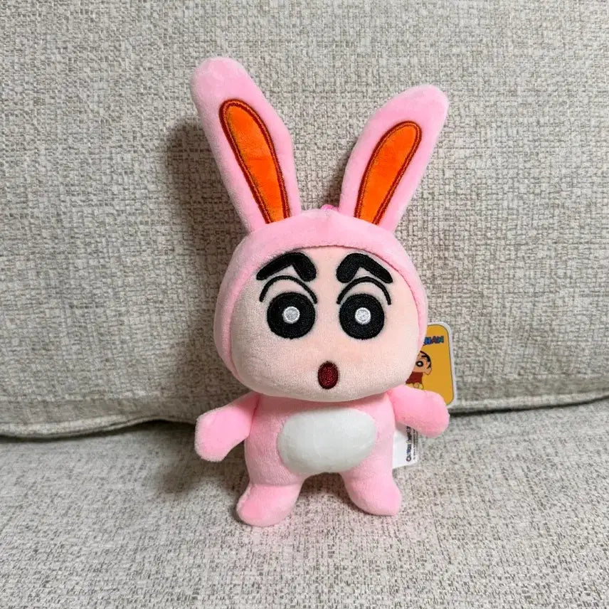 [BUNJANG] Crayon Shin-chan Usagi Version 15cm Keyring Plush Doll / 정품 짱구는못말려 짱구  토끼 VER 15cm 키링인형