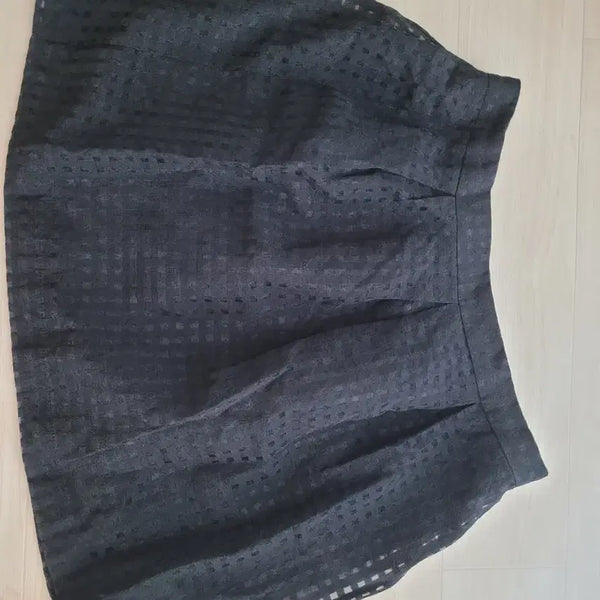 [BUNJANG] M RealCoco Checkered Pattern Flare Skirt / M 리얼코코 체크 패턴 플레어 스커트