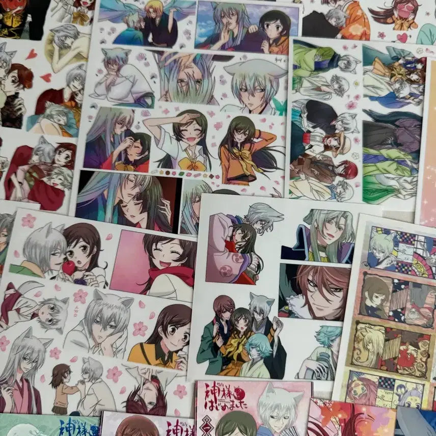 [BUNJANG] Kamisama Kiss Anime Stickers - 24 Pieces / 오늘부터신령님 애니인스 24장 판매