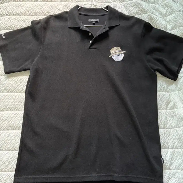 [BUNJANG] Malbon Polo T-shirt Black M / 말본 폴로티 블랙 M