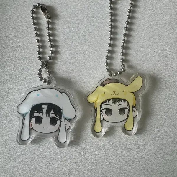 [BUNJANG] Hongbul Yoon Tae-hee Kim Jae-gyeom Acrylic Keyring Bundle Set / 혼불 윤태희 김재겸 아크릴 키링 일괄