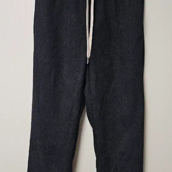[BUNJANG] Corduroy Baggy Pants Black / 코듀로이 배기 팬츠 블랙