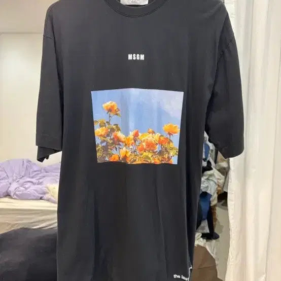 [BUNJANG] MSGM Logo Short Sleeve T-Shirt / MSGM 로고 반팔티
