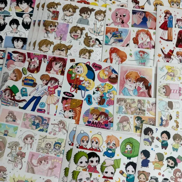 [BUNJANG] Academia Babysitters DADADA 49 Sticker Set / 다다다 학원베이비시터즈 아이들의 장난감 애니인스 49장 판매