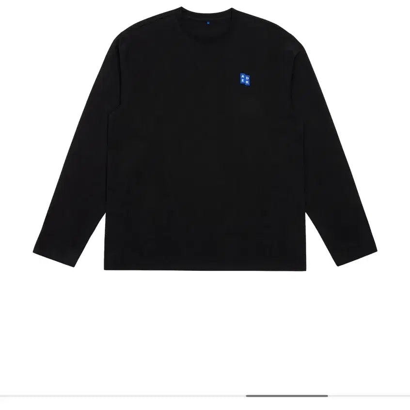 [BUNJANG] Ader Error Sig BL Tag LS T-Shirt Noir / 아더에러 시그 롱슬리브 L (Sig; BL Tag LS t-shirt 01 Noir)