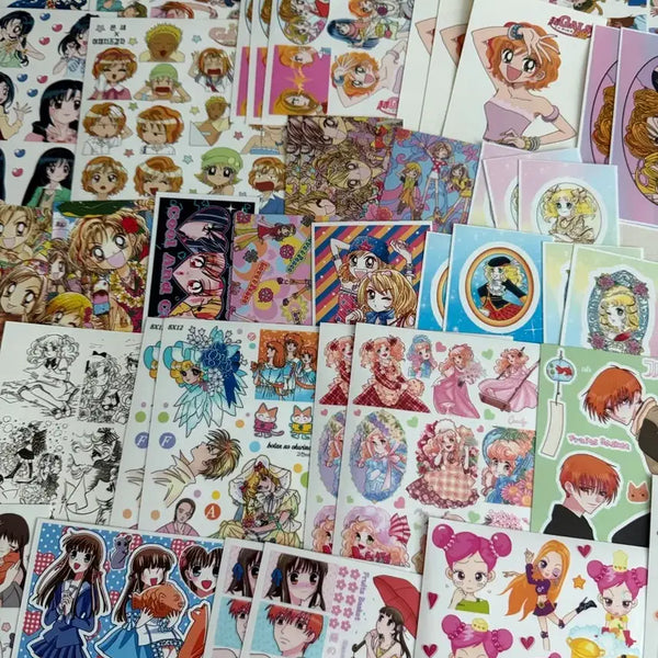 [BUNJANG] Love is Bean~Bean~ Fruits Basket Candy Super Gals Anime Stickers (68 pcs) / 사랑은 콩다콩 후르츠바스켓 캔디 슈퍼갤츠 애니인스 68장 판매