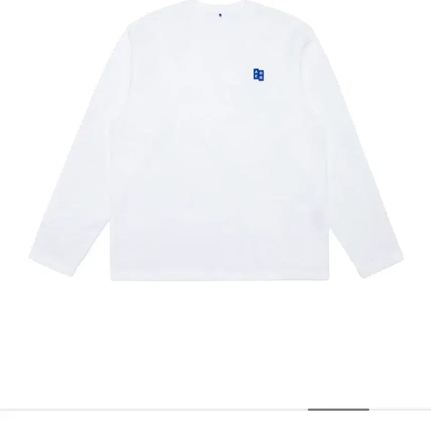 [BUNJANG] Ader Error Sig BL Tag LS T-Shirt Long Sleeve Off White / 아더에러 시그 롱슬리브 L (Sig; BL Tag LS t-shirt 01 Off white)