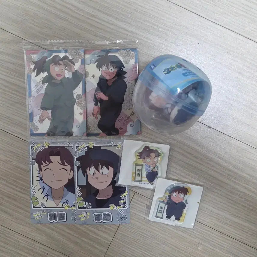 [BUNJANG] Nintama Yamada Rikichi & Doi Hansuke Goods Bundle (Paper Crafts, Mini Acrylic, Plush) / 닌타마 야마다 리키치 도이 한스케 지류,미니아크릴,푸치누이 일괄 판매