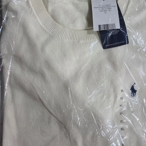 [BUNJANG] Polo Ralph Lauren Cotton Blend Short Sleeve Knit Top / 폴로 여성 블렌드 슬리브 반팔니트