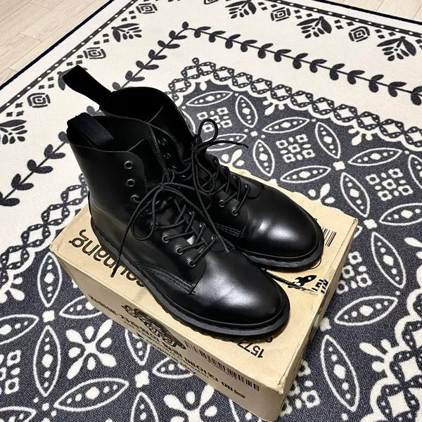 [BUNJANG] Dr. Martens Hyde Leather Boots (UK7) / 260) 닥터마틴 하이드