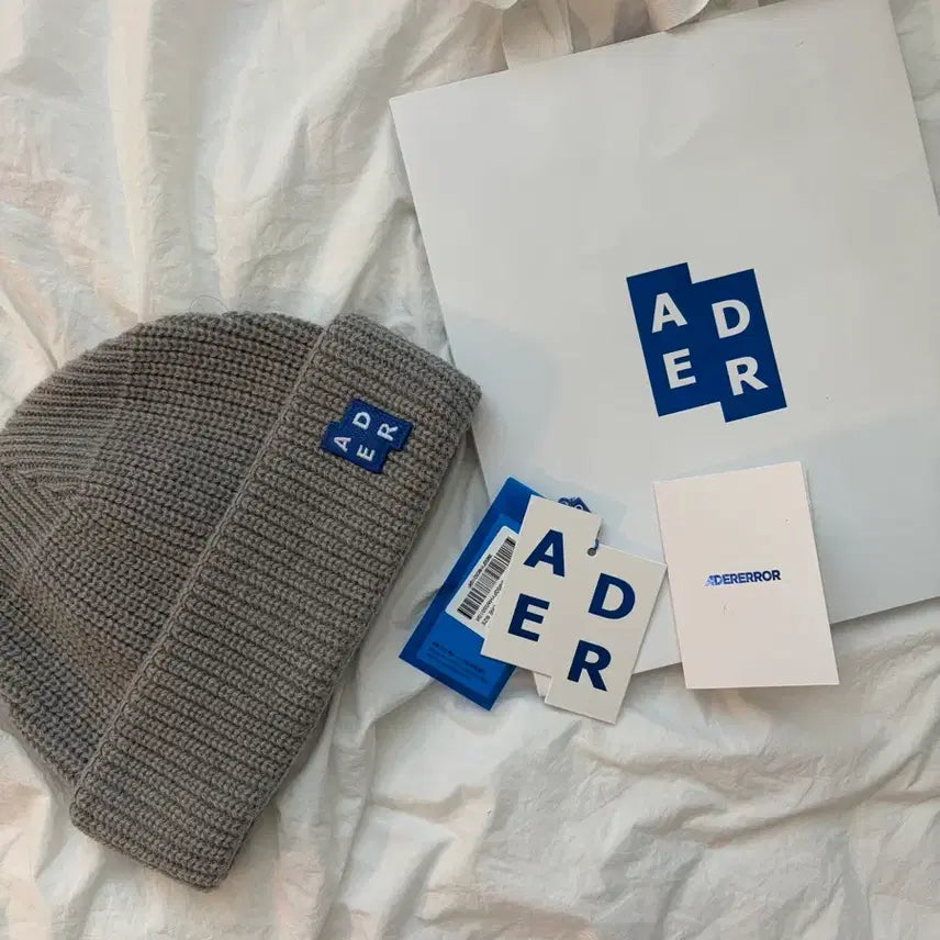 [BUNJANG] Ader Error Grey Beanie / 아더에러 그레이 비니