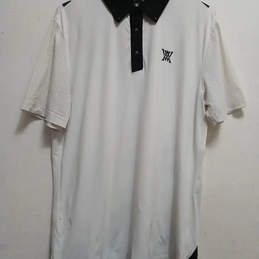 [BUNJANG] Anew Golf Men's Short Sleeve Polo T-Shirt Size L (100) / 어뉴 골프 ANEW 남성 반팔티셔츠 카라 사이즈 L 100