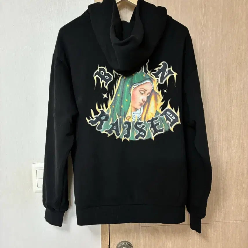 [BUNJANG] Born Raised Guadalupe Zip-Up Hoodie Black L / [L]본앤레이즈드 과달루페 집업 후디 블랙