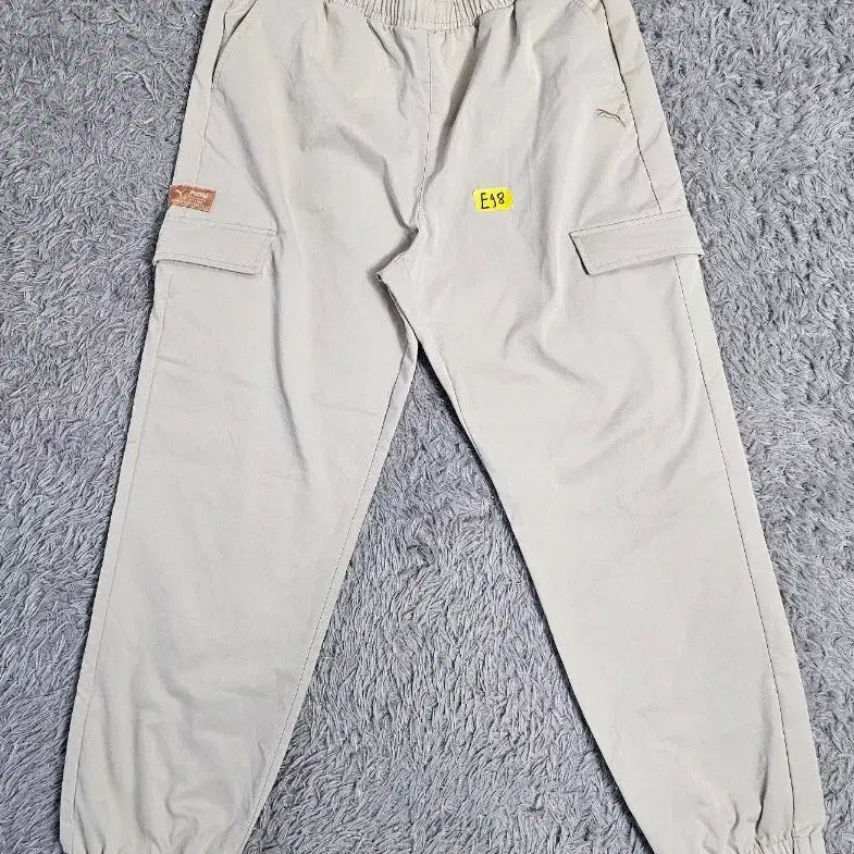[BUNJANG] Puma Cargo Jogger Pants Beige XL / 푸마 카고 조거 팬츠 베이지 XL