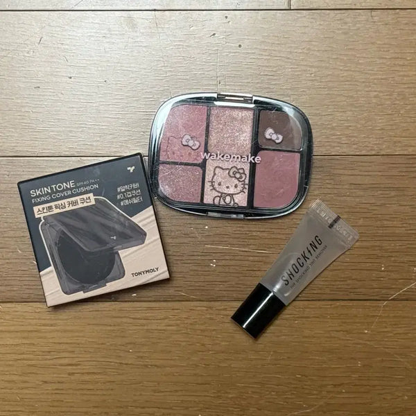 [BUNJANG] WakeMake Kitty Collaboration Soft Sheer Multi Palette 13 Pink Shell / 웨이크메이크 키티 콜라보 소프트쉬어 멀티 팔레트 13핑크쉘