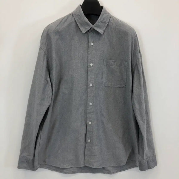 [BUNJANG] Drawfit Oxford Overshirt Grey M / DRAW FIT 드로우핏 오버셔츠 M 옥스포드
