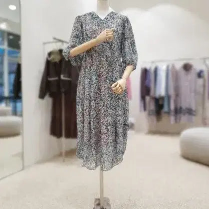 [BUNJANG] Thursday Island Zipper Long Dress / 써스데이아일랜드 지퍼 롱원피스