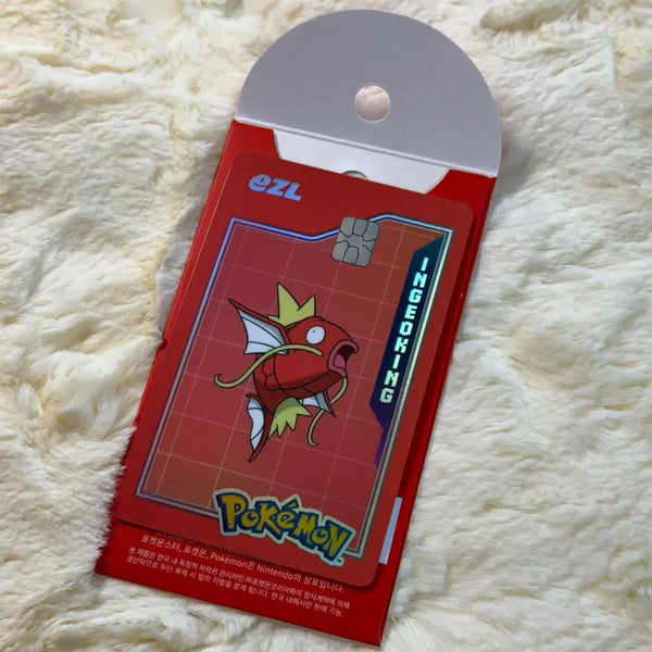 [BUNJANG] Pokemon EAZL Transit Card Magikarp (Unsealed, Unused) / (단순개봉) 포켓몬 이즐 교통카드 잉어킹