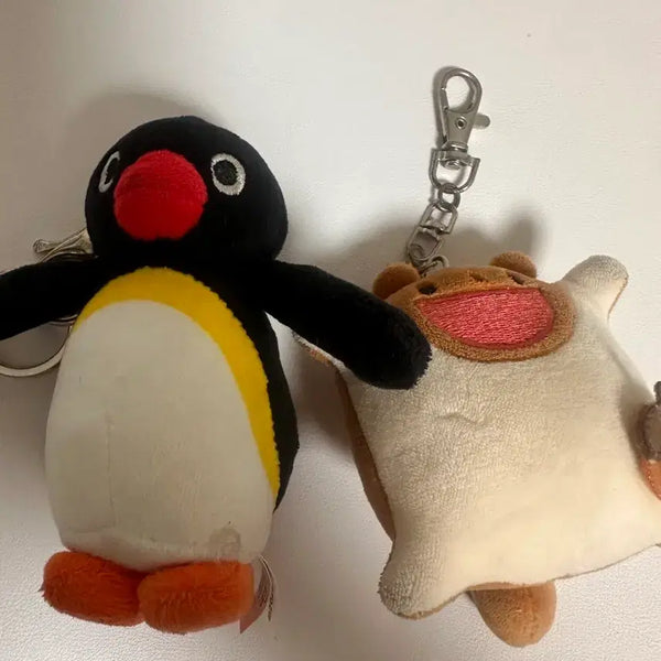 [BUNJANG] Pingu & Budurami Hug Me Set Keychains / 핑구 펭귄, 부드라미 안아줘요 키링 일괄!