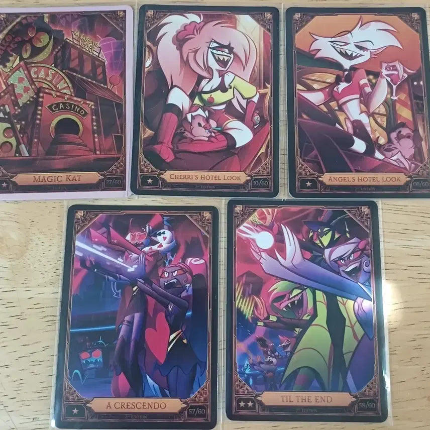 [BUNJANG] Hazbin Hotel Trading Card Bundle Set / 해즈빈 호텔 트레이딩 카드 일괄
