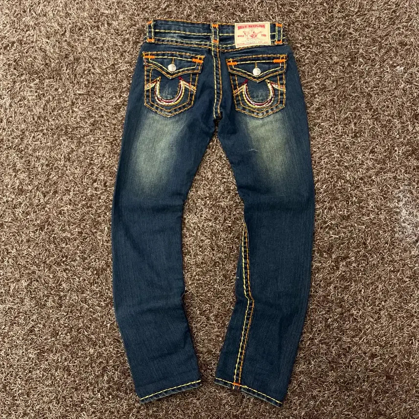 [BUNJANG] True Religion Joey Super T Stitch Denim Pants Size 28 / 28 트루릴리전 조이 슈퍼 티 스티치 데님 팬츠