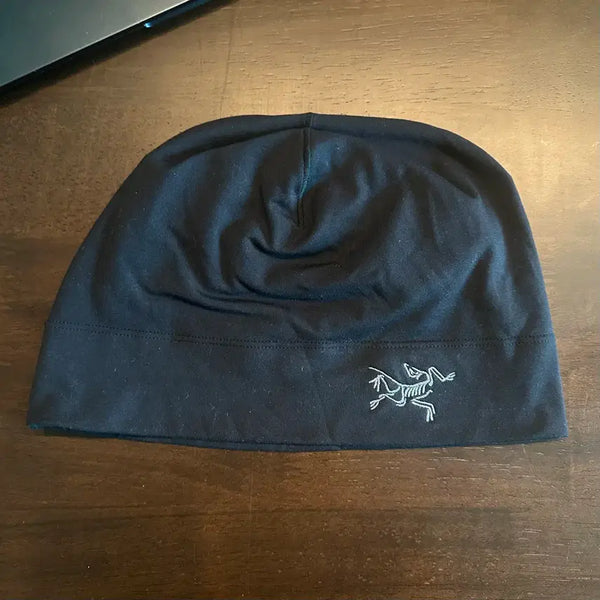 [BUNJANG] Arc'teryx Rho LTW Beanie L-XL / 아크테릭스 로 토크 블랙 비니 L-XL