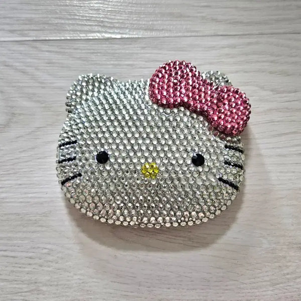 [BUNJANG] Hello Kitty Cubic Mirror and Comb Set / 새제품)헬로키티 큐빅 거울빗 세트