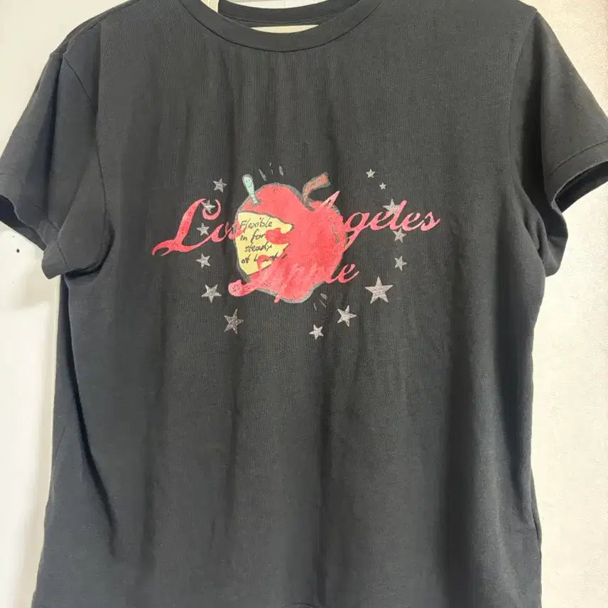 [BUNJANG] GLOWNY Apple Short Sleeve T-Shirt / 글로니 애플 반팔