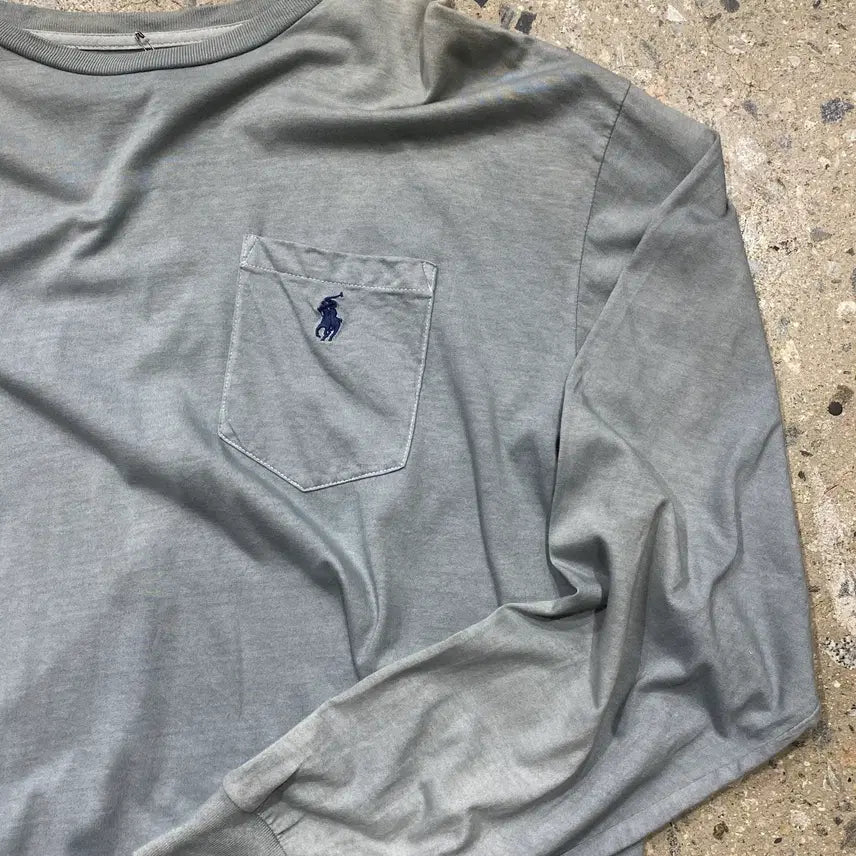 [BUNJANG] Polo Ralph Lauren Long Sleeve T-Shirt (Men's XL) / 폴로 롱 슬리브 (Man XL)/[H1210]