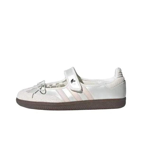 [BUNJANG] Adidas Women's Original Samba Mary Jane Balletcore White Pink / 245-아디다스 여성 오리지널 삼바 메리제인 발레코어 화이트 핑크 JR4482