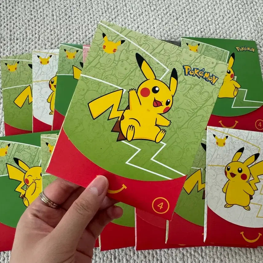 [BUNJANG] 2021 McDonald's Pokemon TCG 25th Anniversary North American Promo Card Pack / 북미 2021 25주년 맥도날드 카드팩