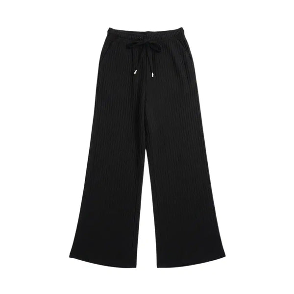 [BUNJANG] Women's Pleated Banding Wide Pants / 여성F/ 플리츠 밴딩 와이드팬츠BK 5-111