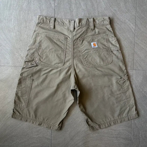 [BUNJANG] Carhartt Light Brown Cargo Shorts / 칼하트 라이트 브라운 반바지