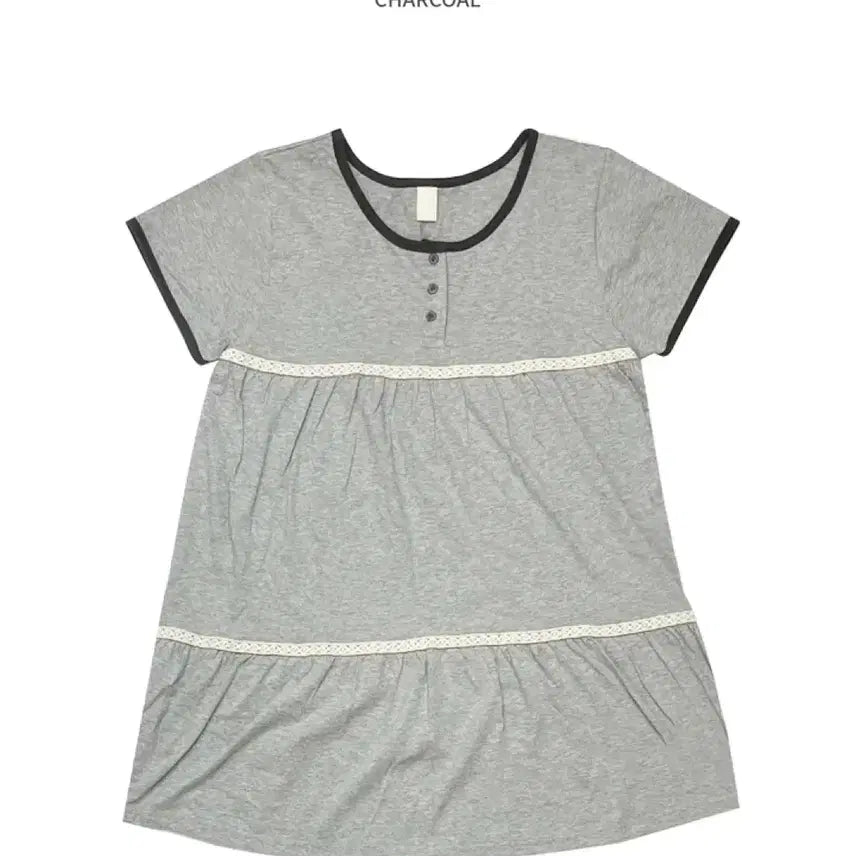 [BUNJANG] Mori Girl Short Sleeve T-Shirt Dress / 모리걸 반팔 티셔츠 원피스