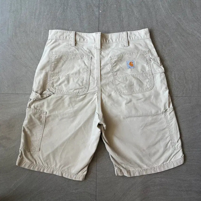 [BUNJANG] Carhartt Ivory Shorts / 칼하트 아이보리 반바지