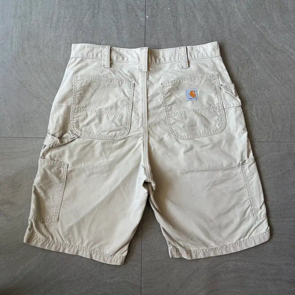 [BUNJANG] Carhartt Ivory Shorts / 칼하트 아이보리 반바지