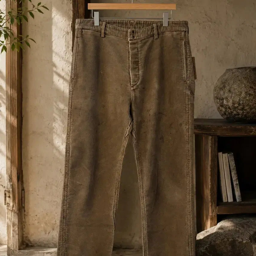 [BUNJANG] Bizbeam 14 Season Moleskin Trousers / 비즈빔 14시즌 몰스킨 트라우저