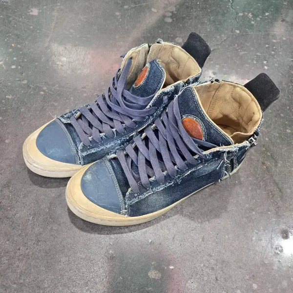[BUNJANG] Diesel Denim High-Top Sneakers US 10 (280mm) / 디젤 데님 하이탑 스니커즈 280 #1